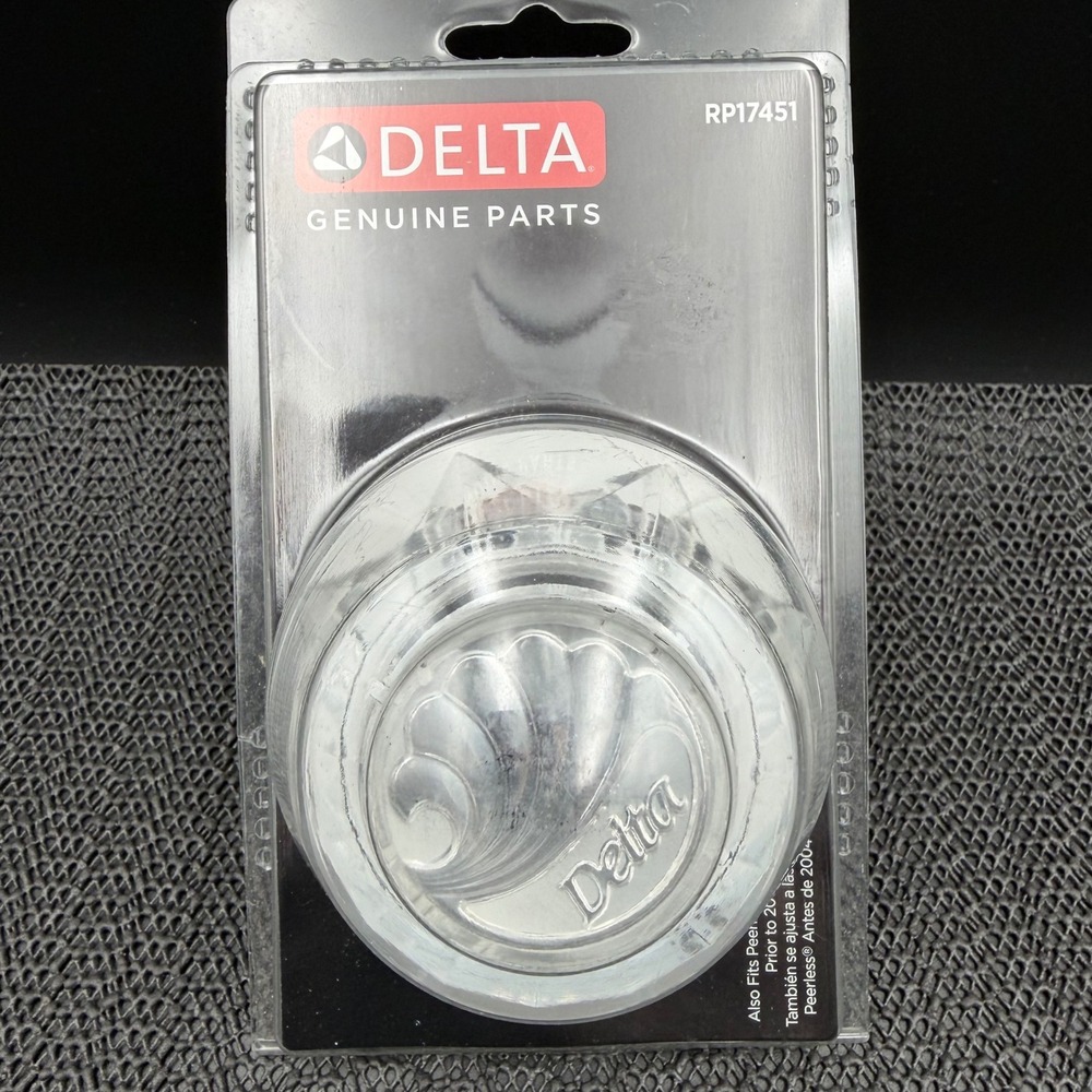 Delta RP17451 Clear Knob Handle Replacement for Single Handle Tub Shower Faucet